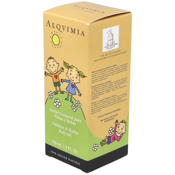 Aceite Corporal Para Niños Y Bebés 150 Ml Alqvimia