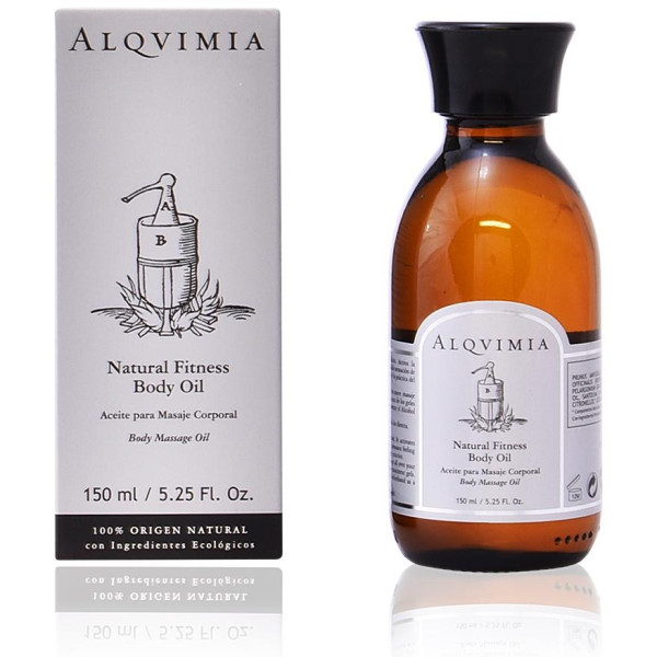 Aceite Corporal Natural Fitness 150 Ml Alqvimia