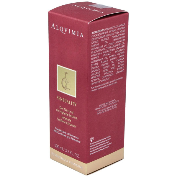 Gel Intimo Geranio-Palmarosa-Arbol Casto 100Ml.