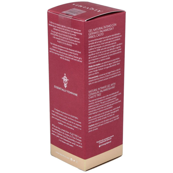 Gel Intimo Geranio-Palmarosa-Arbol Casto 100Ml.