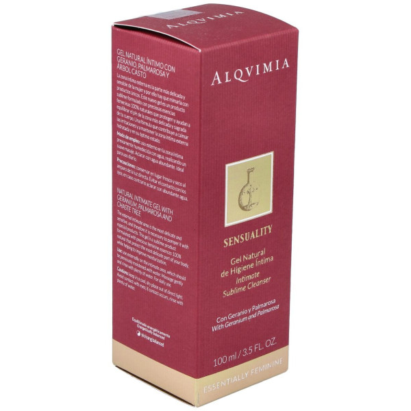 Gel Intimo Geranio-Palmarosa-Arbol Casto 100Ml.