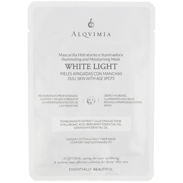 Essentially Beautiful White Light Mascarilla Facial 1 U
