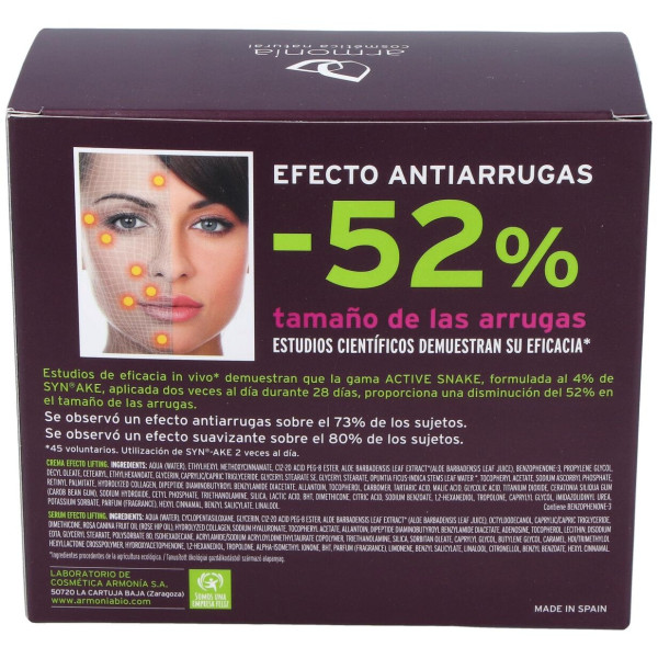 Pack Veneno Serpiente Crema+Serum Active Snake