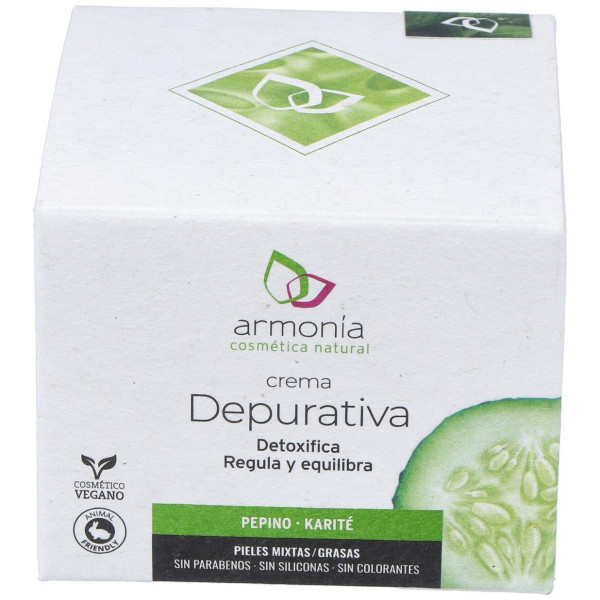 Armonia Crema Facial Pepino Depurativa 50Ml