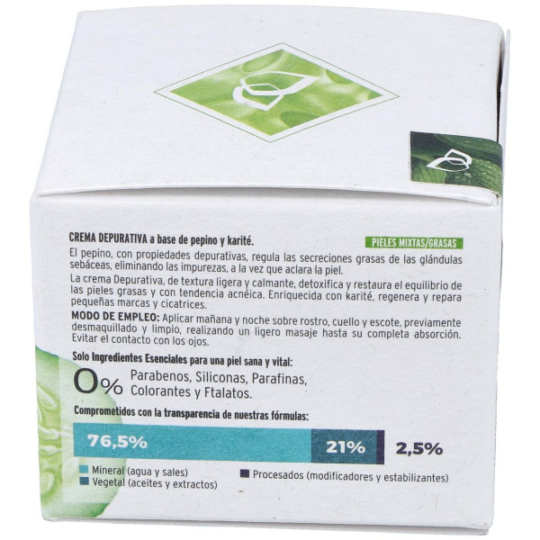 Armonia Crema Facial Pepino Depurativa 50Ml