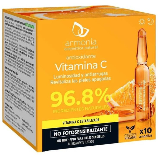 Armonia Vitamina C Antioxidante 10 Ampollas