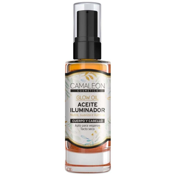 Camaleon Cosmetics Aceite Iluminador Cuerpo Y Cabello 30Ml