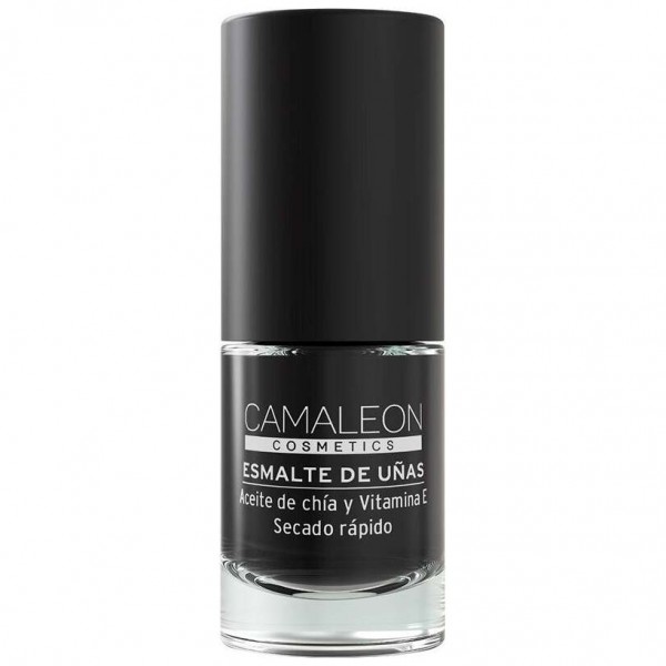 Camaleon Esmalte De Uñas Color Negro 6Ml