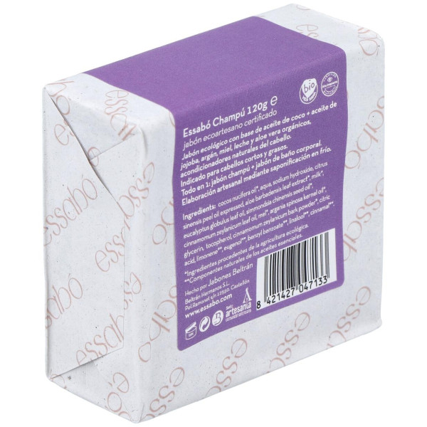 Jabones Beltrán Champú Sólido Essabo 120G