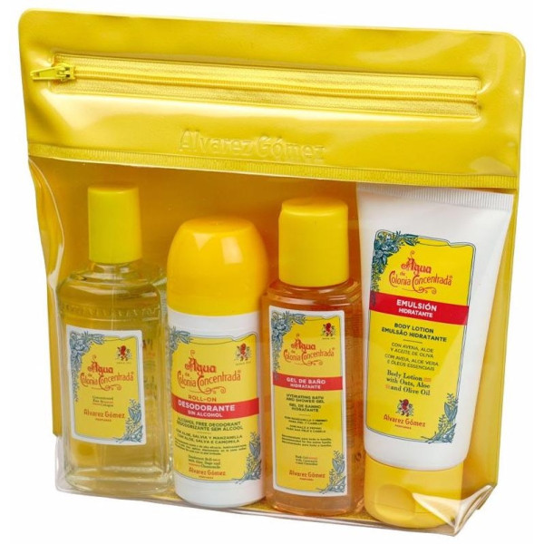 Agua De Colonia Concentrada Neceser Viaje 5 Pz