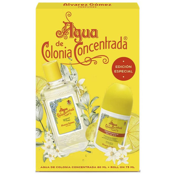 Agua De Colonia Concentrada Lote 2 Pz