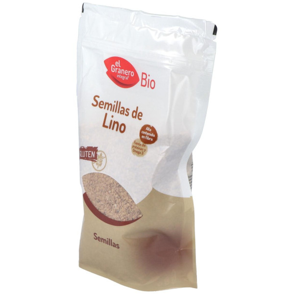 El Granero Semillas De Lino Biologicas 500 Grs