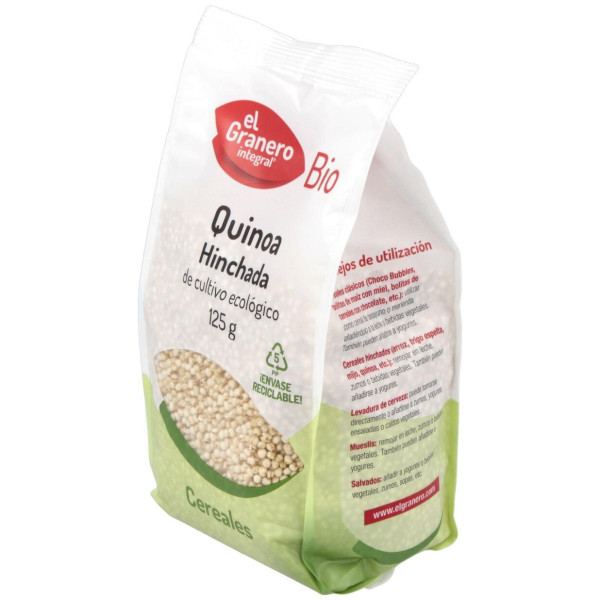 Granero Alimentacion Quinoa Hinchada Bio 125G