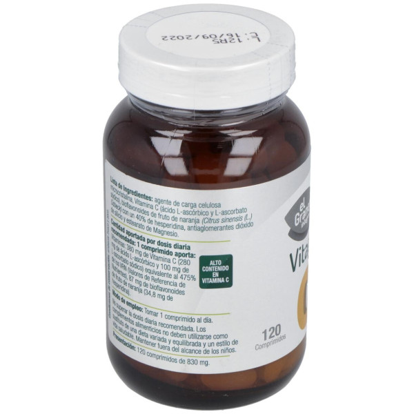 Vitagran C (Vit.C Forte + Bioflav.750Mg.) 120Comp.