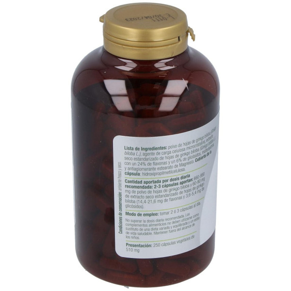 El Granero Ginkgo Biloba 600Mg 250Capsulas