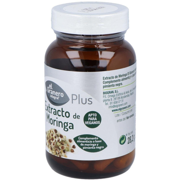 El Granero Integral Extracto Moringa 470Mg 60Cáps
