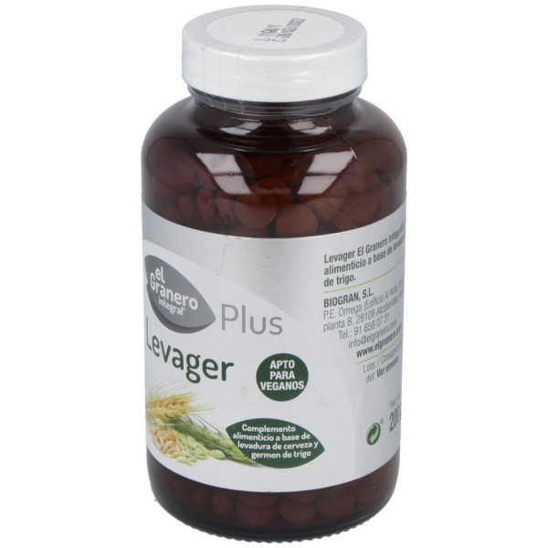 Levager Lev.Cerveza Y Germen Trigo 500Comp.