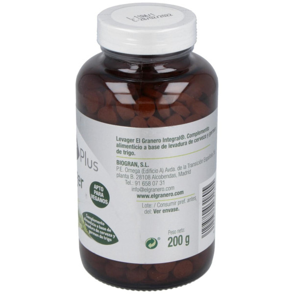 Levager Lev.Cerveza Y Germen Trigo 500Comp.