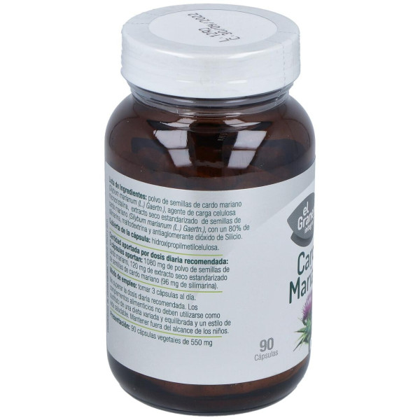 El Granero Integral Cardo Forte 550Mg 90 Cáps