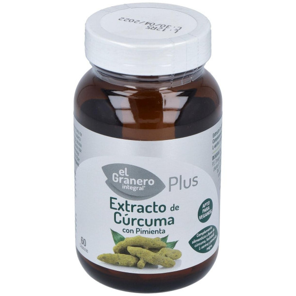 El Granero Ext Curcuma Pimienta 60Caps