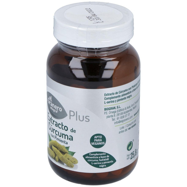 El Granero Ext Curcuma Pimienta 60Caps