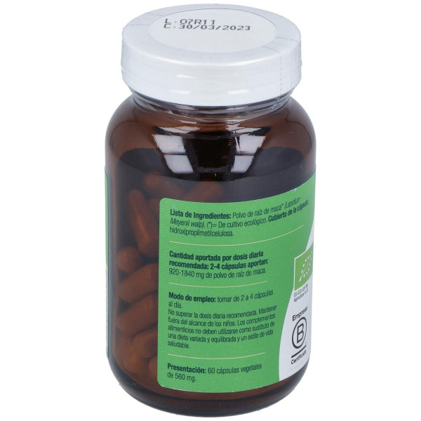El Granero Maca Bio 560 Mg 60Caps