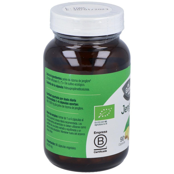 Granero Complemento Jengibre Bio 90 Caps