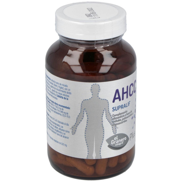Granero Integral Ahcc Supralif 565Mg 120 Cápsulas