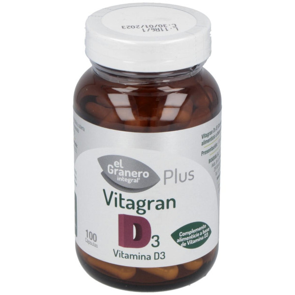 El Granero Vitagran D3 100Caps