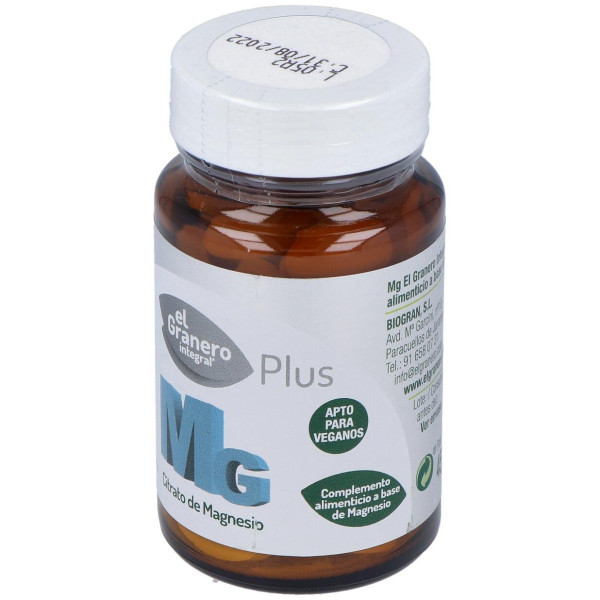 El Granero Mg Citrato De Magnesio 60 Comprimidos