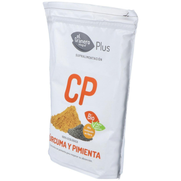 Curcuma Y Pimienta Superalimento Bio 200Gr.