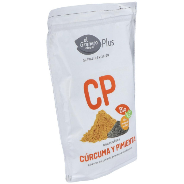 Curcuma Y Pimienta Superalimento Bio 200Gr.
