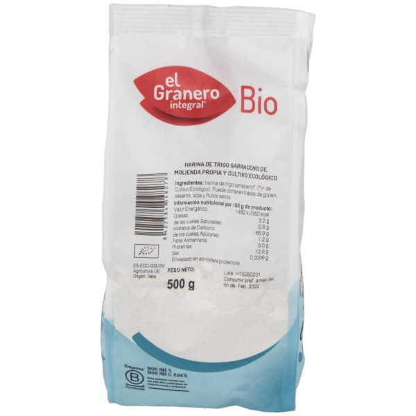 Granero Alimentacion Harina Trigo Sarraceno Bio 500G