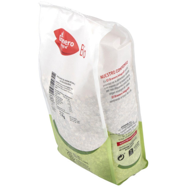 Granero Alimentacion Copos Avena Suaves Integrales Bio 1Kg