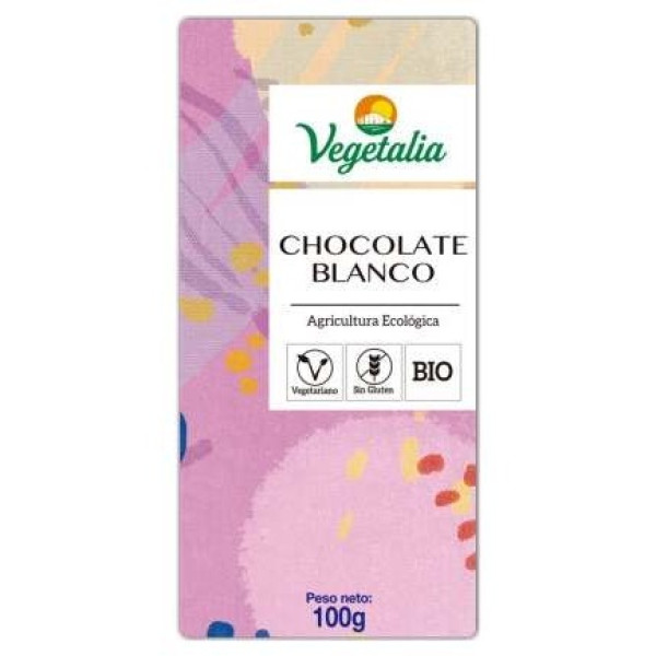 Vegetalia Chocolate Blanco Bio 100G