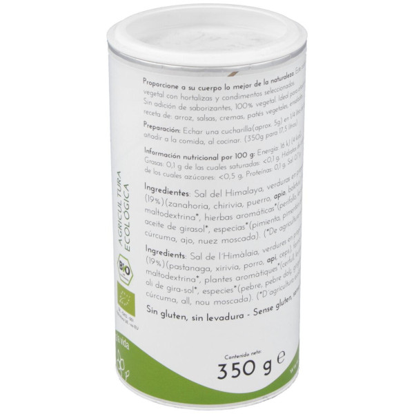Vegetalia Caldo Vegetal Polvo Himalaya Sin Gluten 350G
