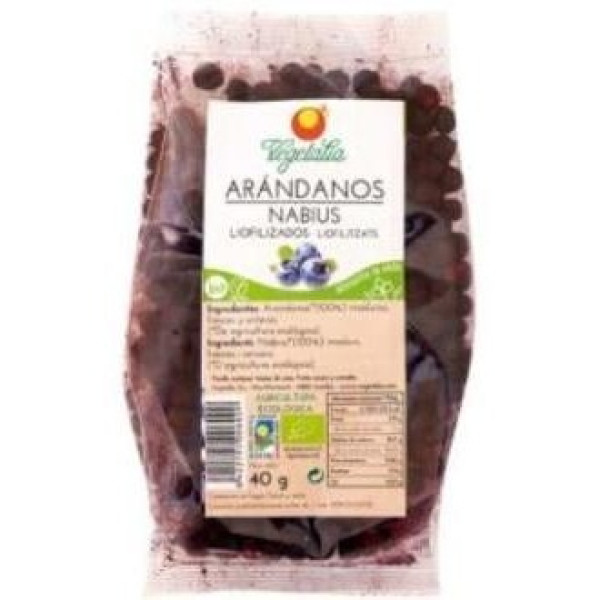 Vegetalia Arandano Nego Liofilizad Bio 40G