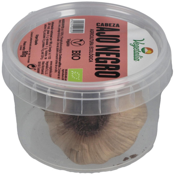 Vegetalia Ajo Nego Bio 2Cabezas 80G