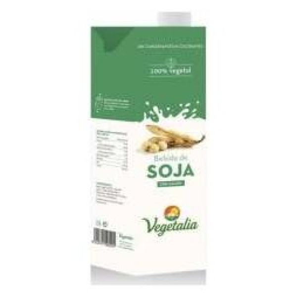 Vegetalia Leche Soja Calcio Eco 1L 10 Uds