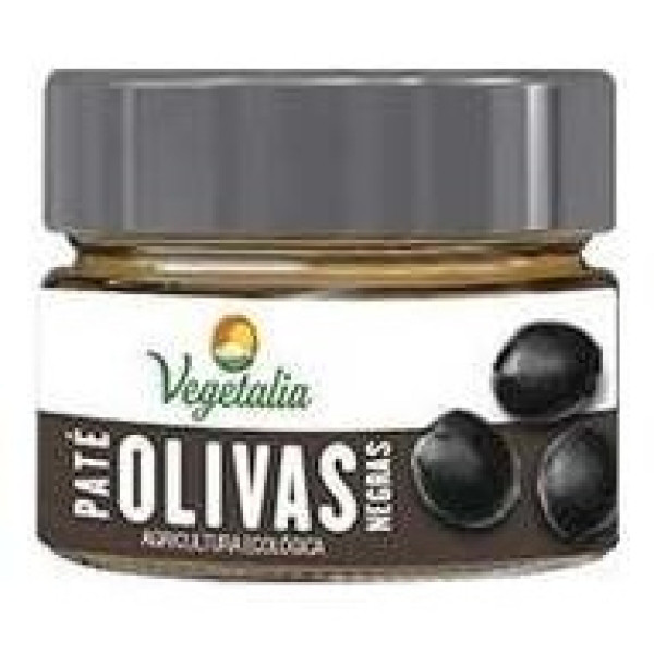Pate De Olivas Negras Grande 180Gr.Bio