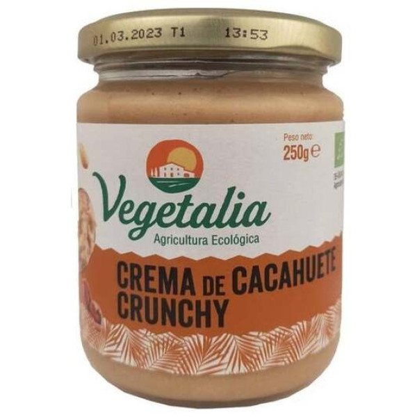 Vegetalia Crema Cacahuete Bio 250G