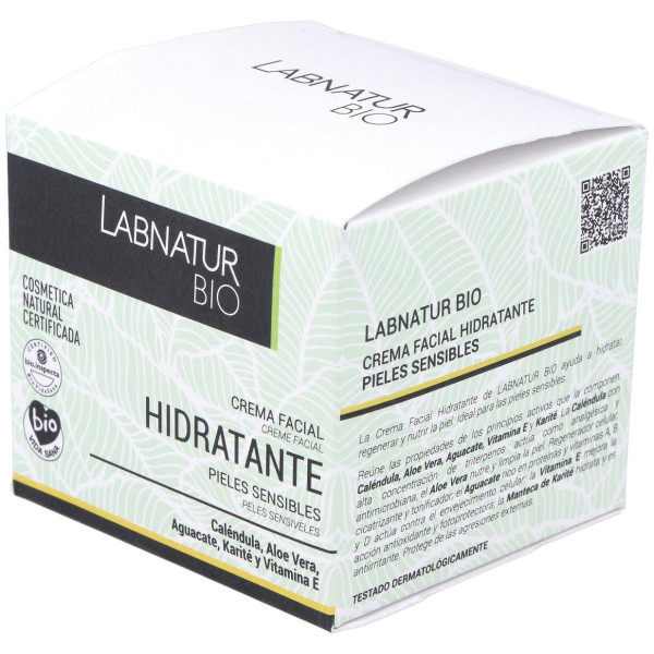 Labnatur Bio Crema Facial Hidratante Pieles Sensibles 50Ml