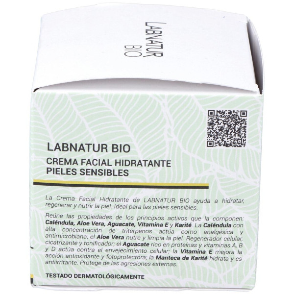 Labnatur Bio Crema Facial Hidratante Pieles Sensibles 50Ml