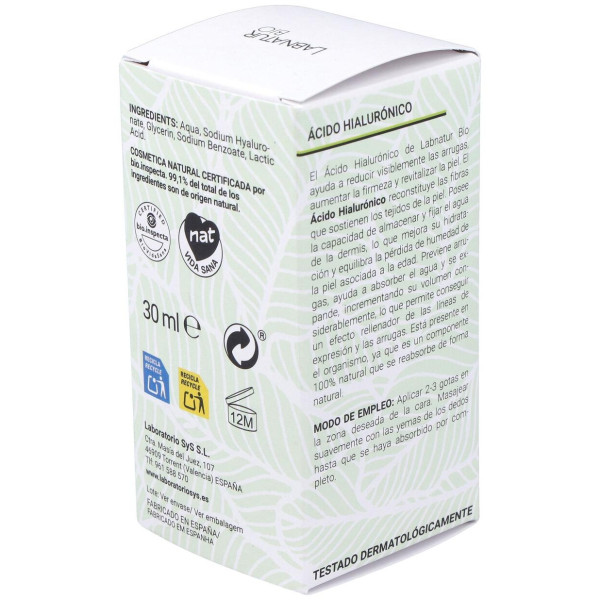 Labnatur Bio Acido Hialuronico Liquido 30Ml