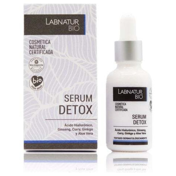 Labnatur Bio Sérum Facial Detox Ginseng Curry Ginkgo 30Ml