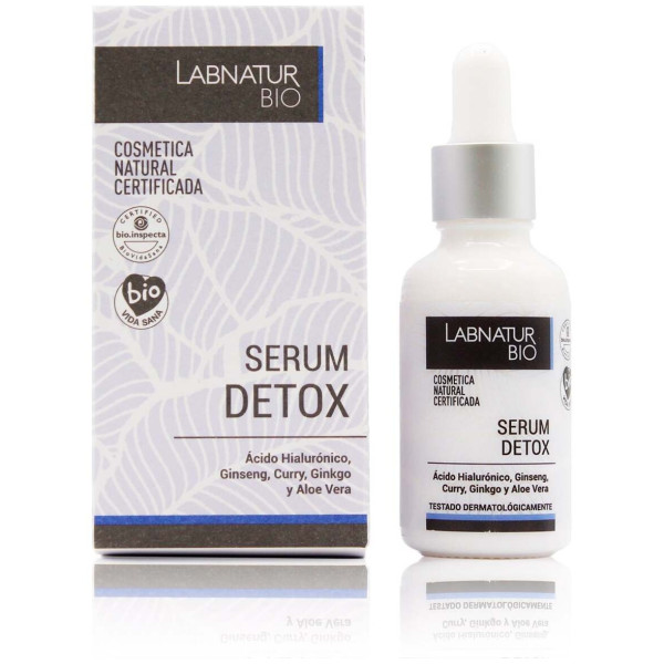 Labnatur Bio Sérum Facial Detox Ginseng Curry Ginkgo 30Ml