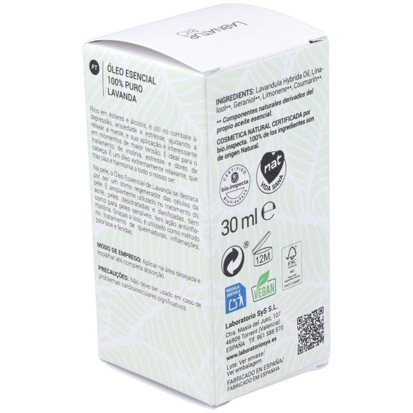 Labnatur Bio Lavanda Aceite Esencial 30Ml
