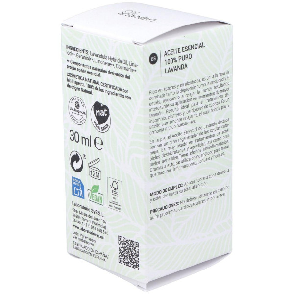 Labnatur Bio Lavanda Aceite Esencial 30Ml