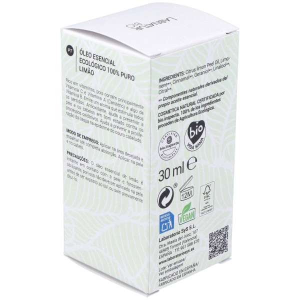Labnatur Bio Aceite Esencial De Limón 30Ml