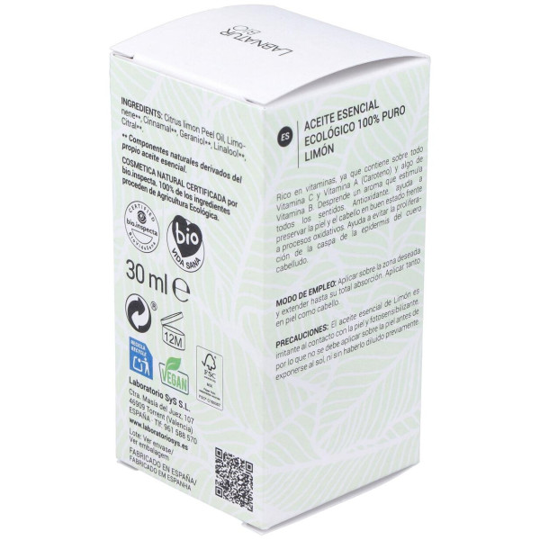 Labnatur Bio Aceite Esencial De Limón 30Ml
